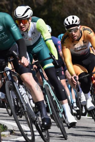 30.03.2025 Andrea De Boni Team LEODIN Frühlingsrennen Hindelbank © Thom Wolleb